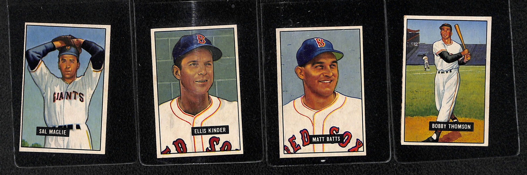 Lot Of 23 1951 Bowman Baseball Cards w. Kluszewski